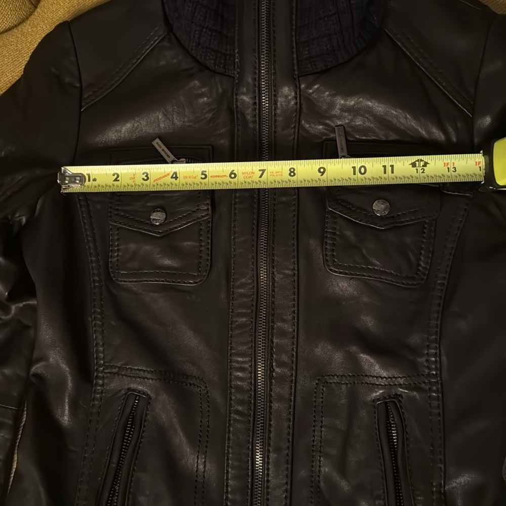 Michael Kors leather jacket - Picture 8 of 10